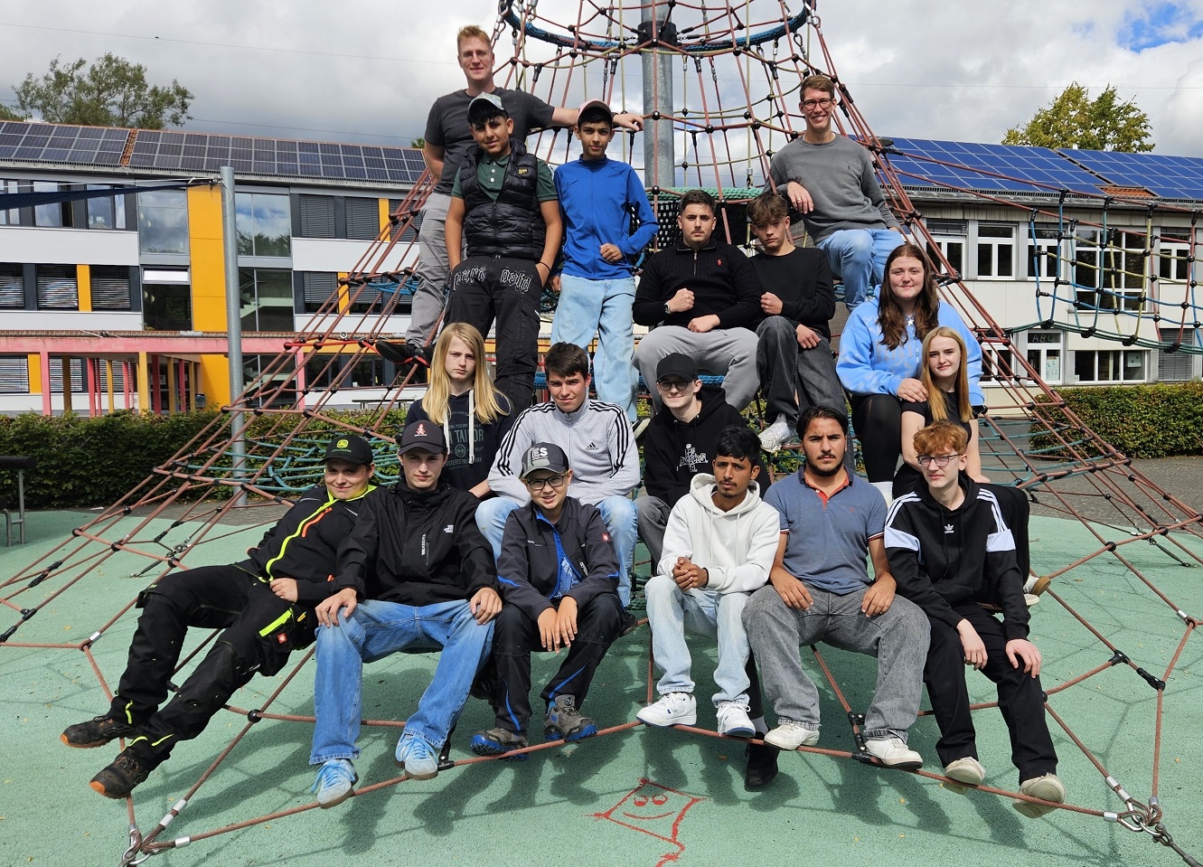 Die Klasse H9aPU mit Herrn Hennig